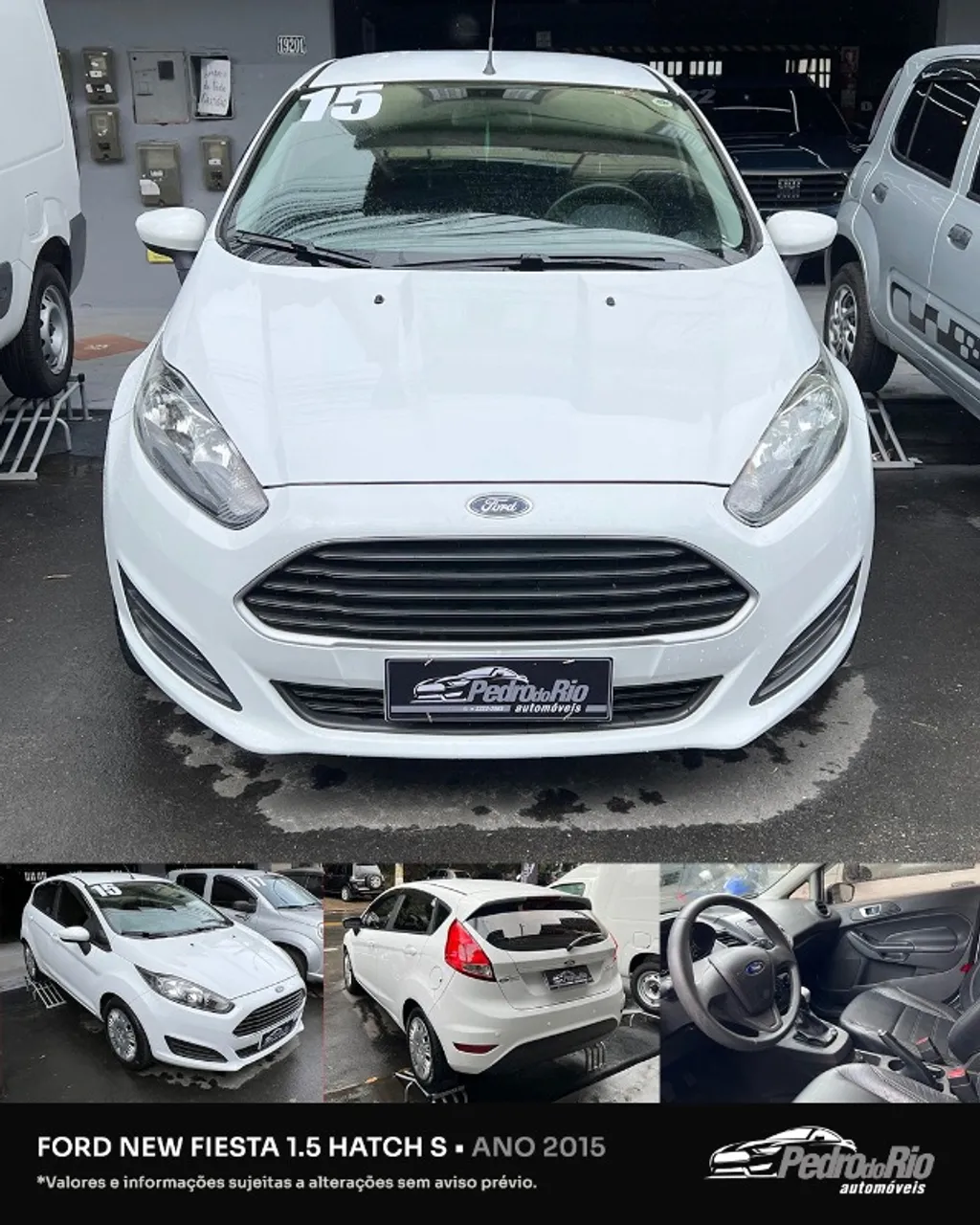 New Fiesta 1.5 S 62.000km com Couro 2015