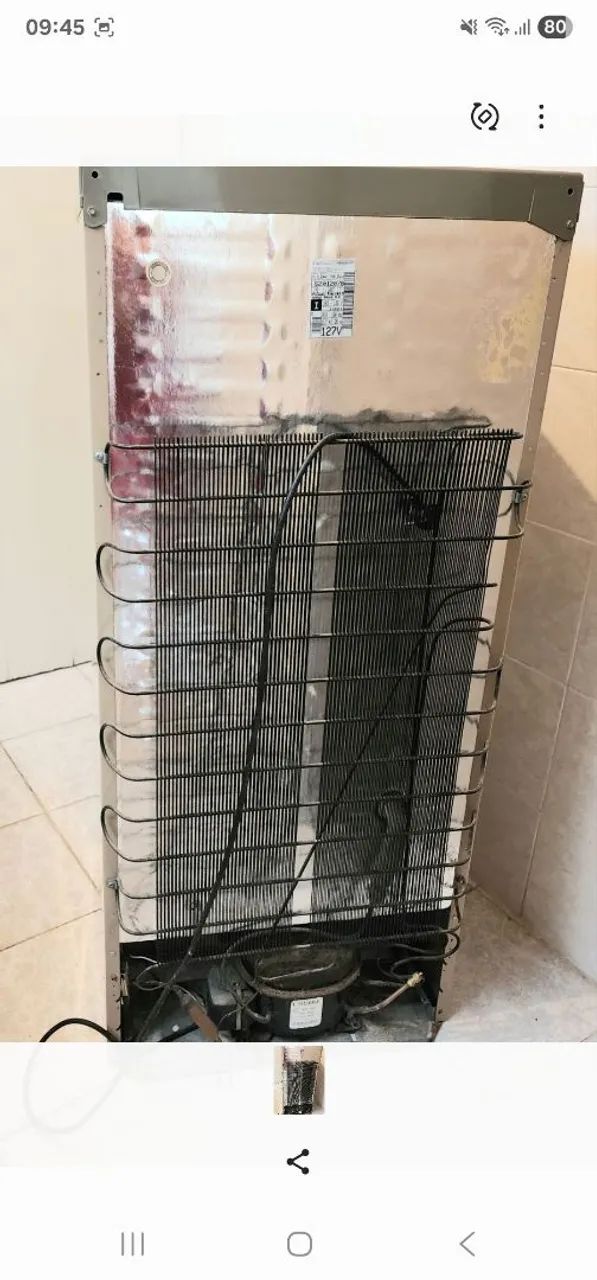 Freezer Electrolux 
