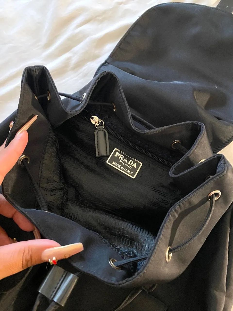 Mochila preta prada - Foto 5