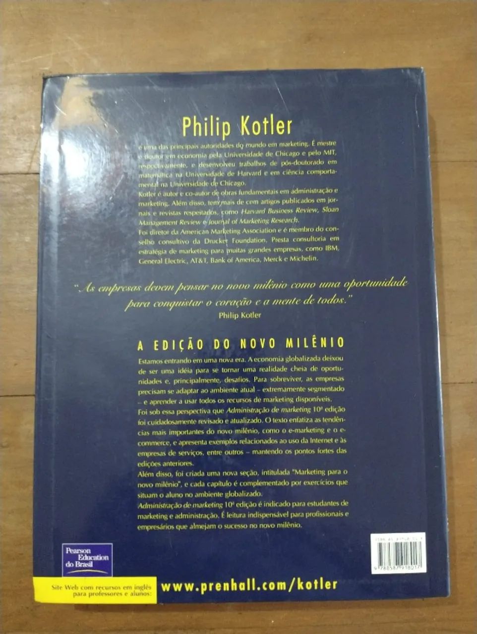 Livro Administração de Marketing, Ed. Prentice Hall, Philip Kotler, 2001, 10 ed. - Foto 5