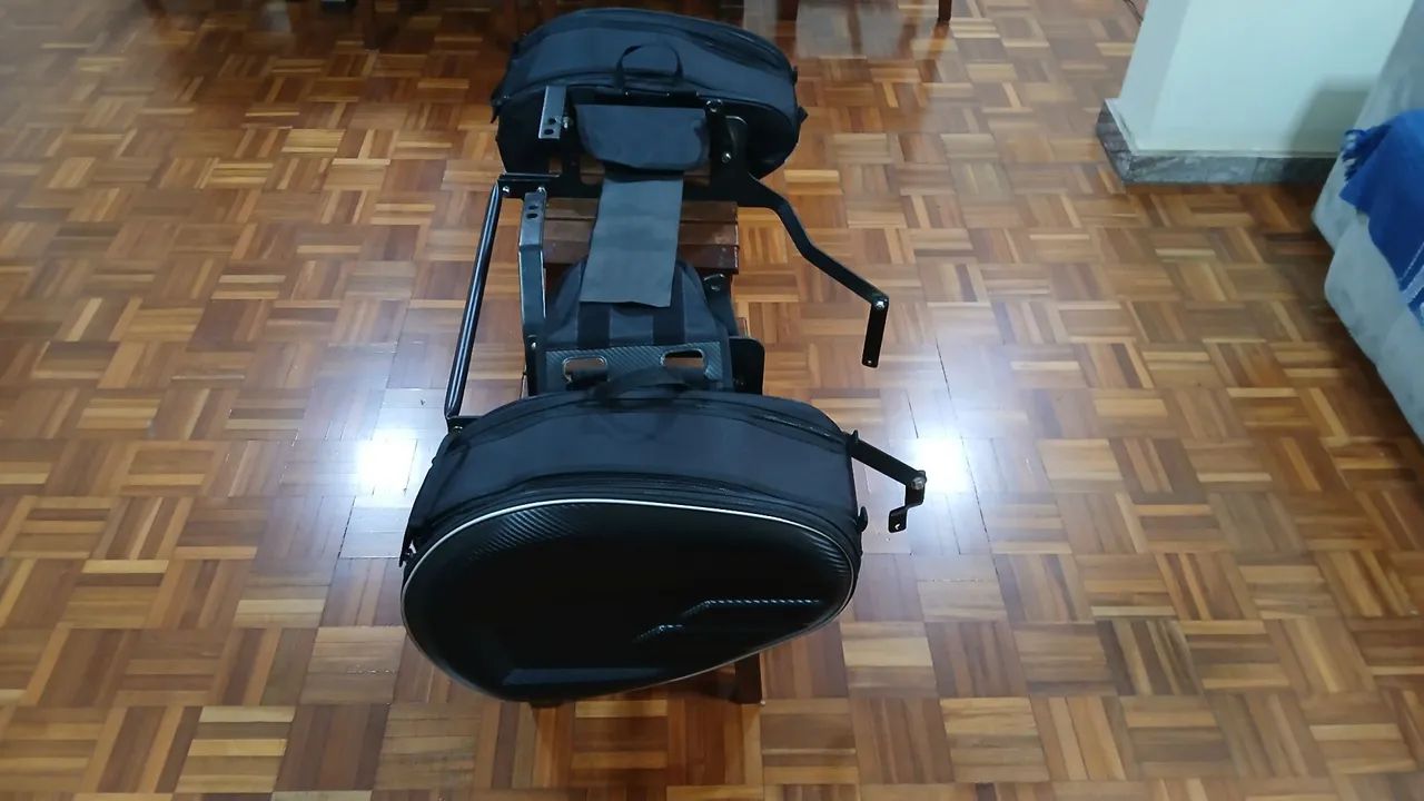 Suporte de baú lateral yamaha tenere 250cc ano 2011 ao 2015 - Foto 6