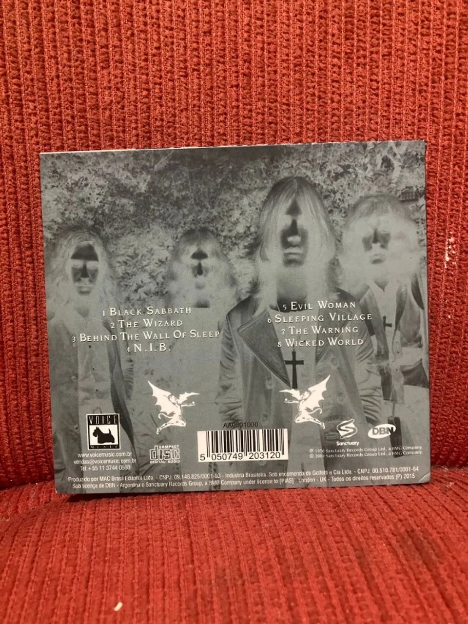 CD Black Sabbath (1970) Com Encarte - Foto 2