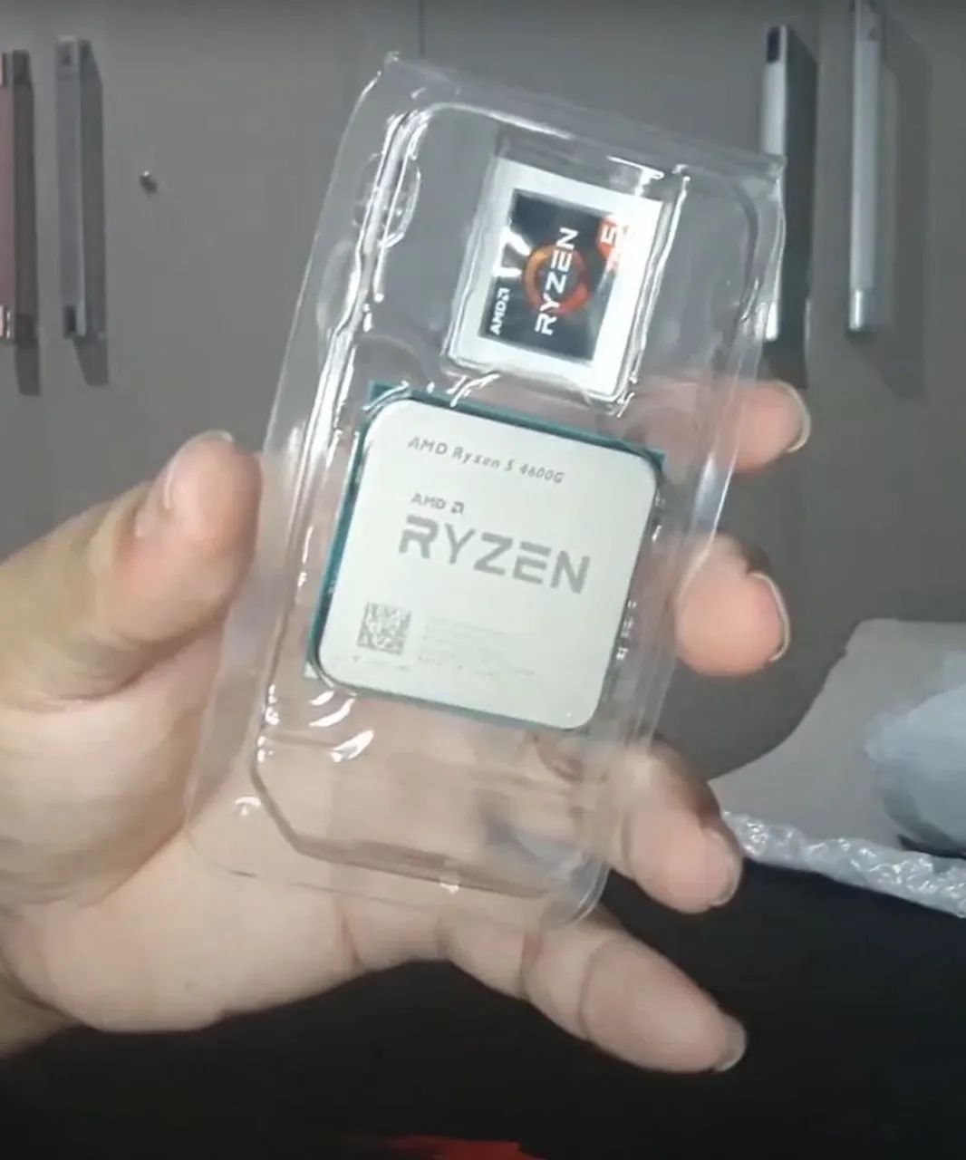 Processador AMD Ryzen 5 4600G e cooler original AMD  - Foto 2