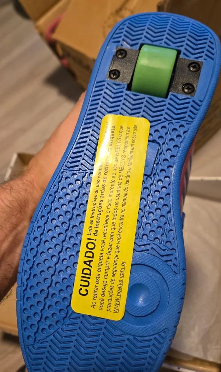 Tênis Heelys Pop com Rodas Retráteis- NOVO - Tamanho 36 - Foto 4