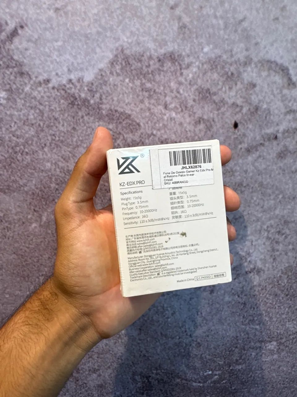 Fone com fio KZ EDZ PRO - Foto 2