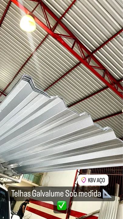 Telhas Galvalume Sob Medida