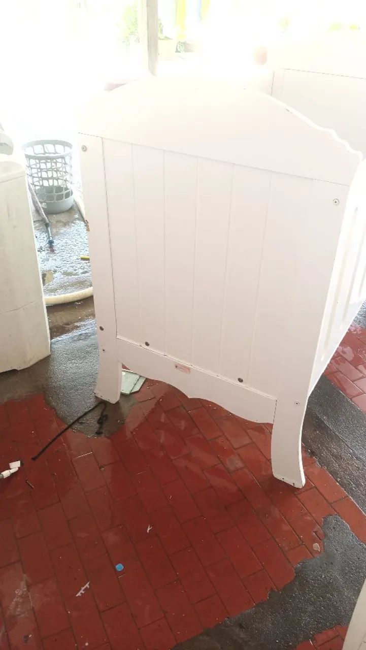 Berço MDF branco ENTREGO - Foto 5