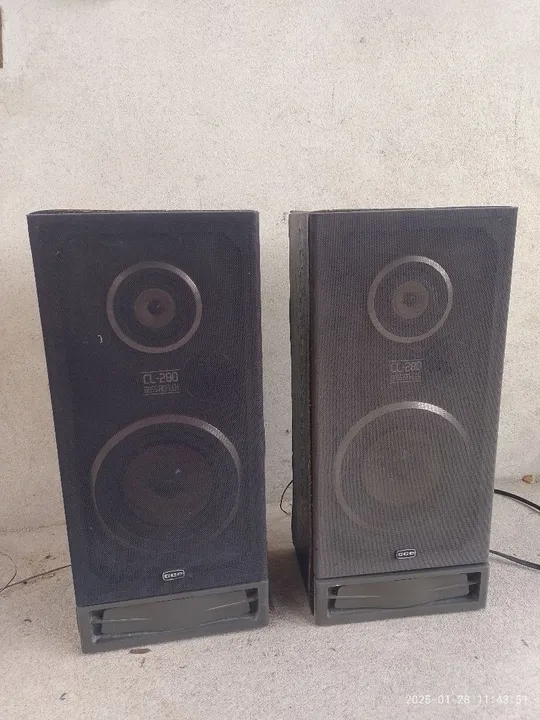 Par de Caixas de Som CCE CL 280