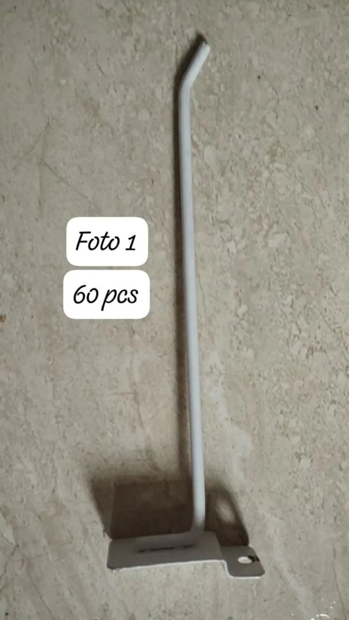 Cabide e ganchos para painel canelado  - Foto 2