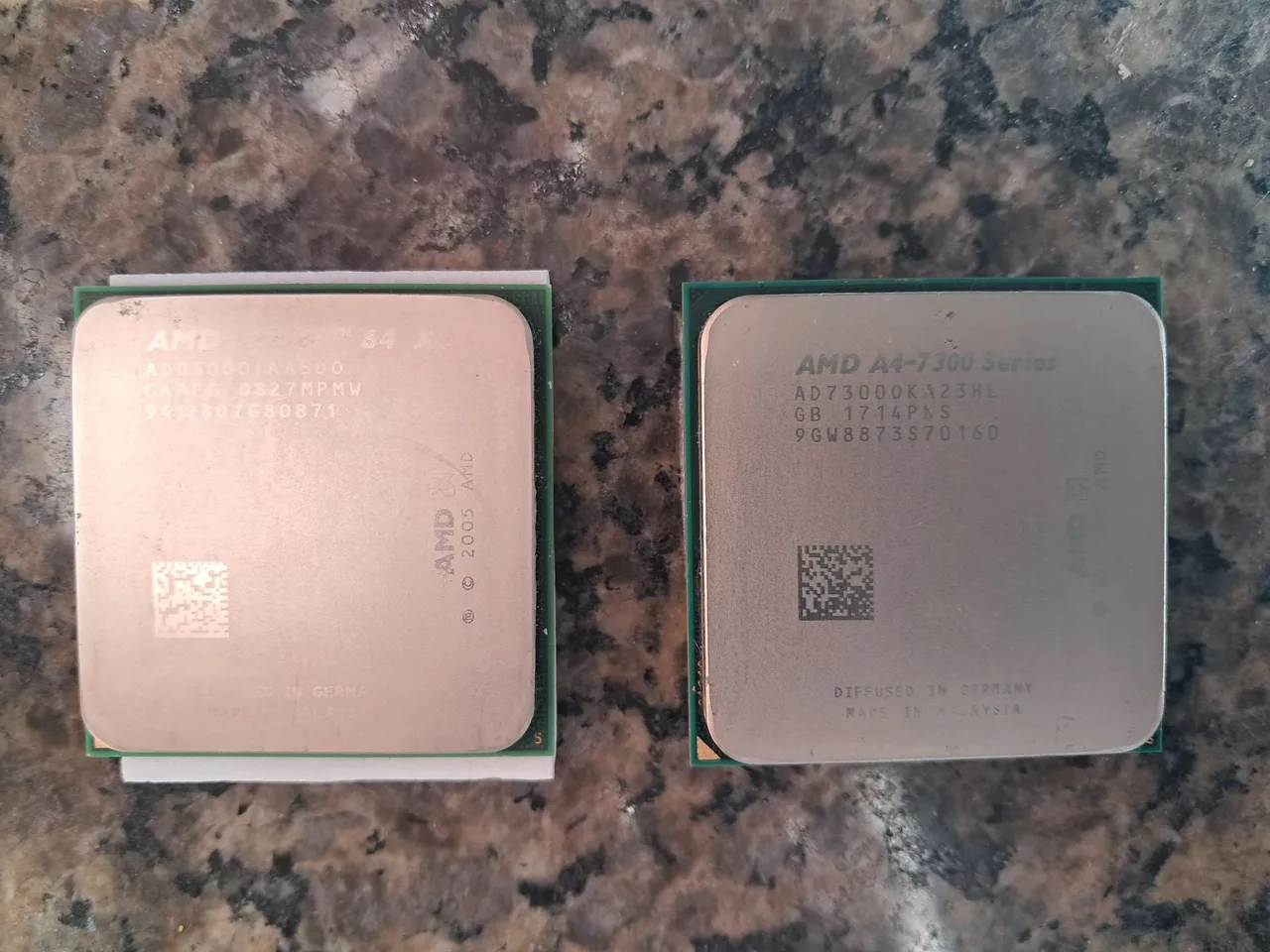 Processador AMD A4-7300 e AMD Athlon 64