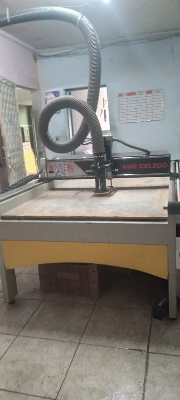 router cnc com aspirador industrial 4cv - Foto 5