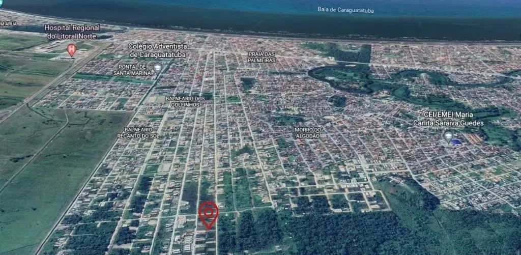Terreno à venda, 149 m² por R$ 90.000,00 - Balneário dos Golfinhos - Caraguatatuba/SP