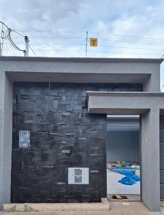 Revestimento em Pedra Ferro Black para Fachada