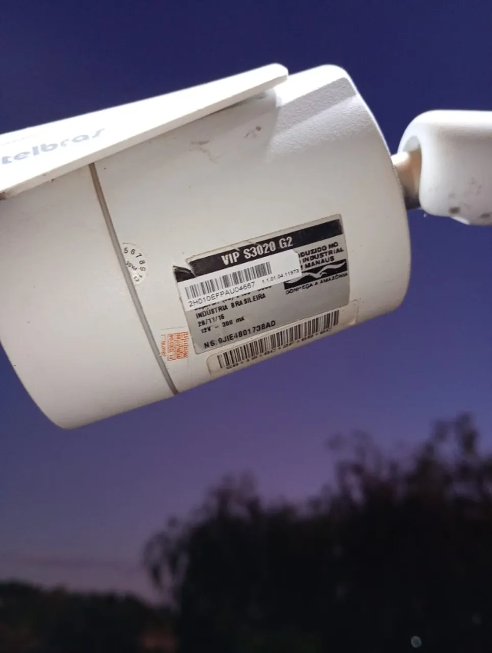 Venda de kit usado de DVR para 4 câmeras de segurança
