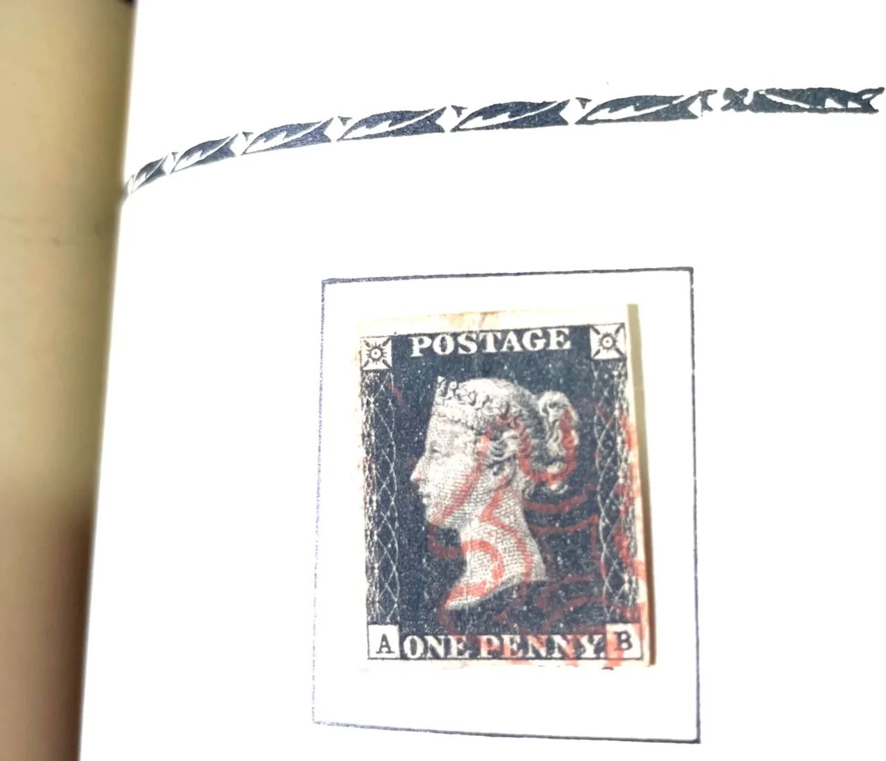 Selos antigos - Coleção de 1 Penny Black