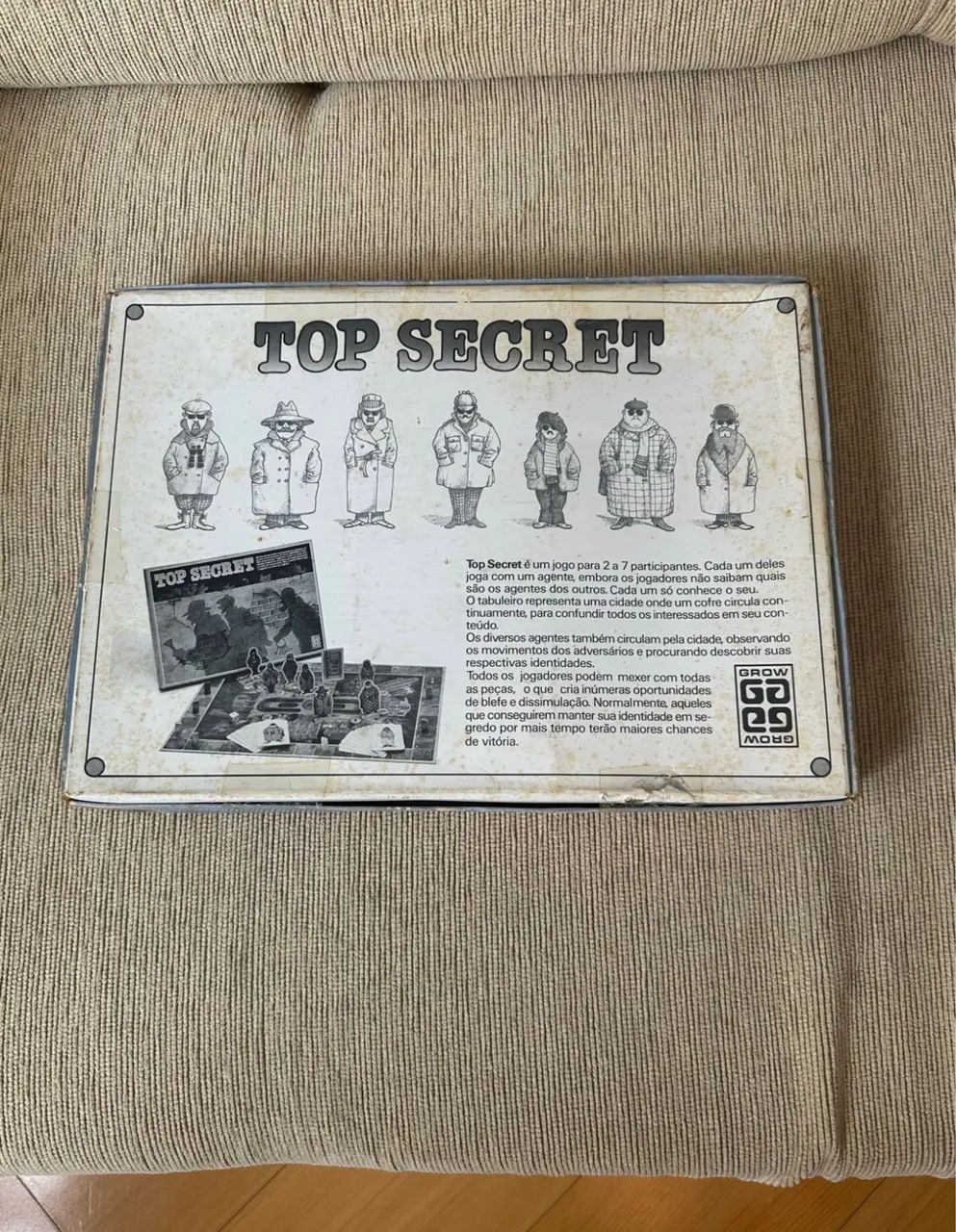 jogo de tabuleiro - top secret - raridade - Foto 3