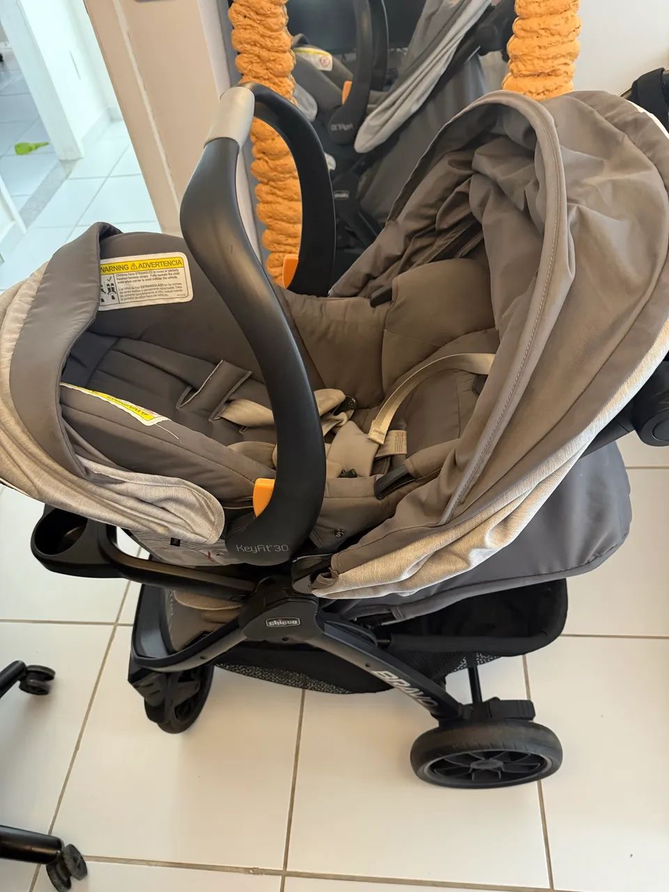 Carrinho de bebe Chicco - Foto 3