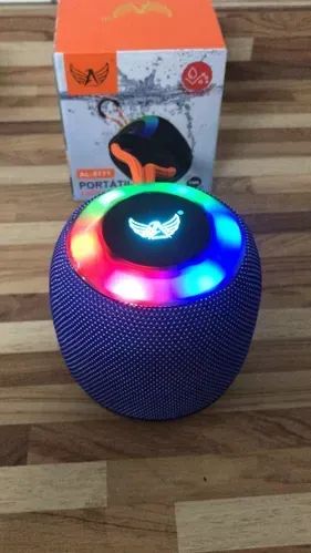 Caixa de Som Portatil 5W Blue A-8771  