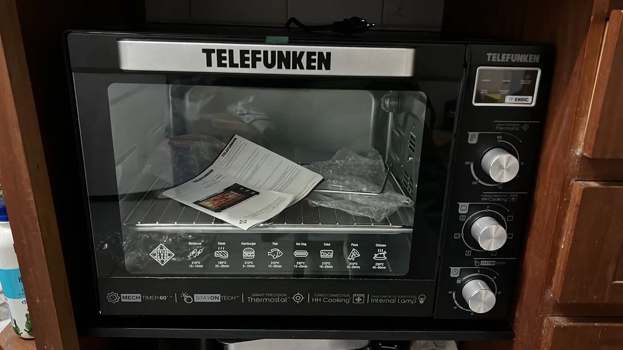 Forno Telefunken - 80L 2200W 127V TF-E850C 