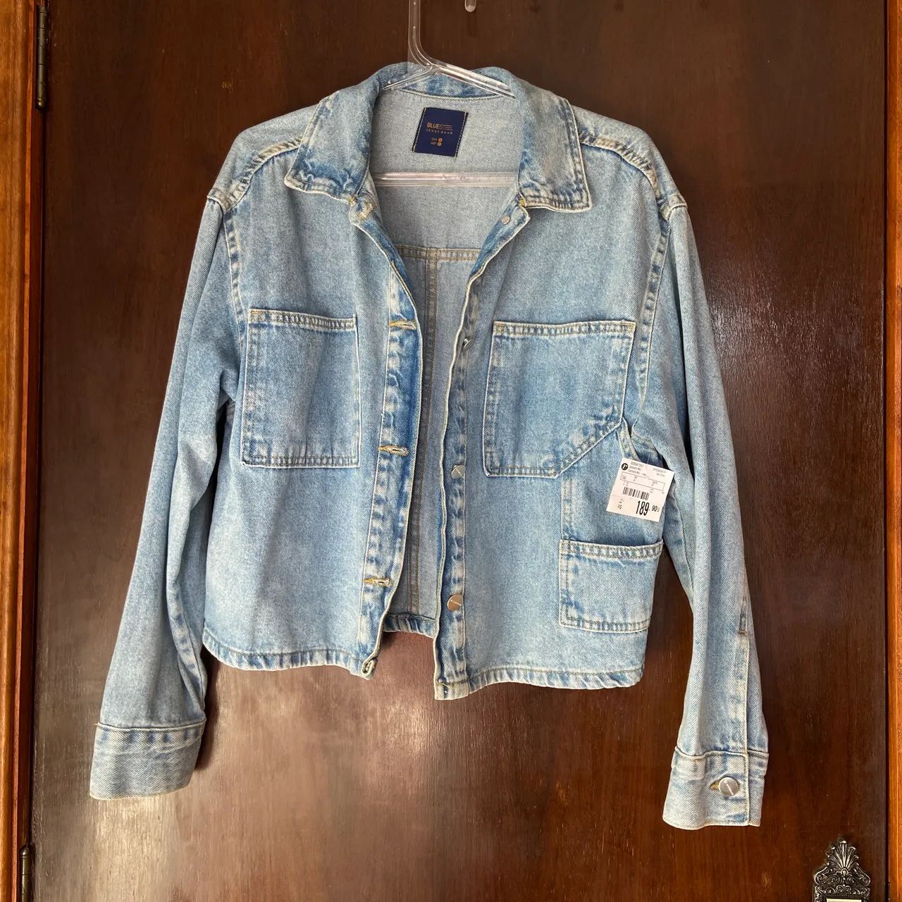 Jaqueta Jeans Nova