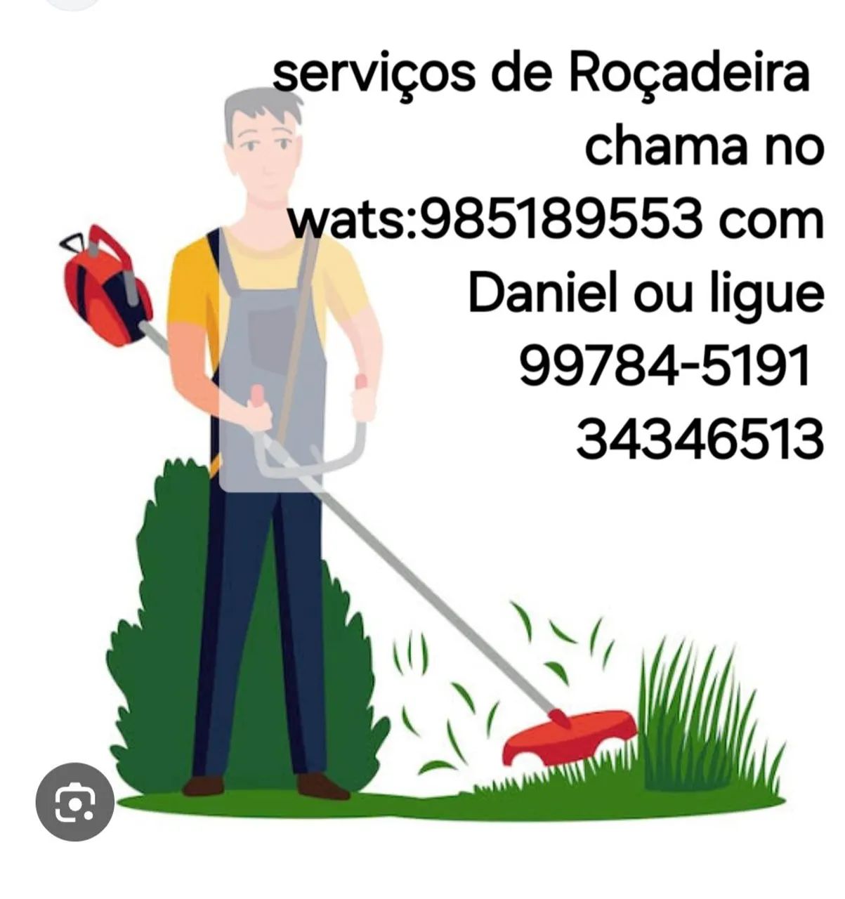 Corte de grama ,roçadas..