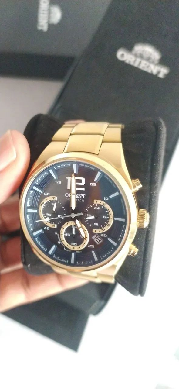 Relógio Orient  Chronograph Masculino - Foto 3