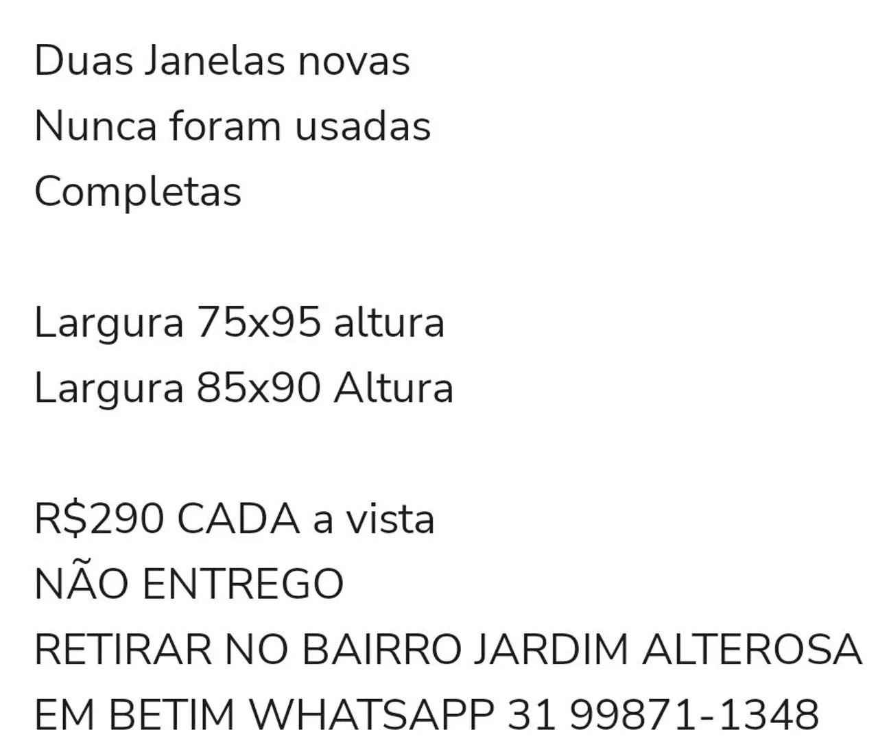 Duas janelas de vidro blindex SÓ vidros R$75 CADA não entrego - Foto 3