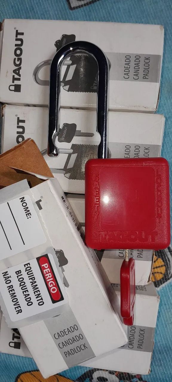 Cadeado de Segurança Tagout - Novo - Foto 2