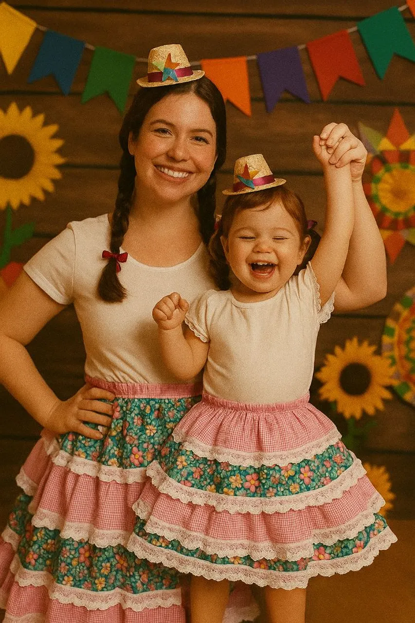 Mamãe e filhinha