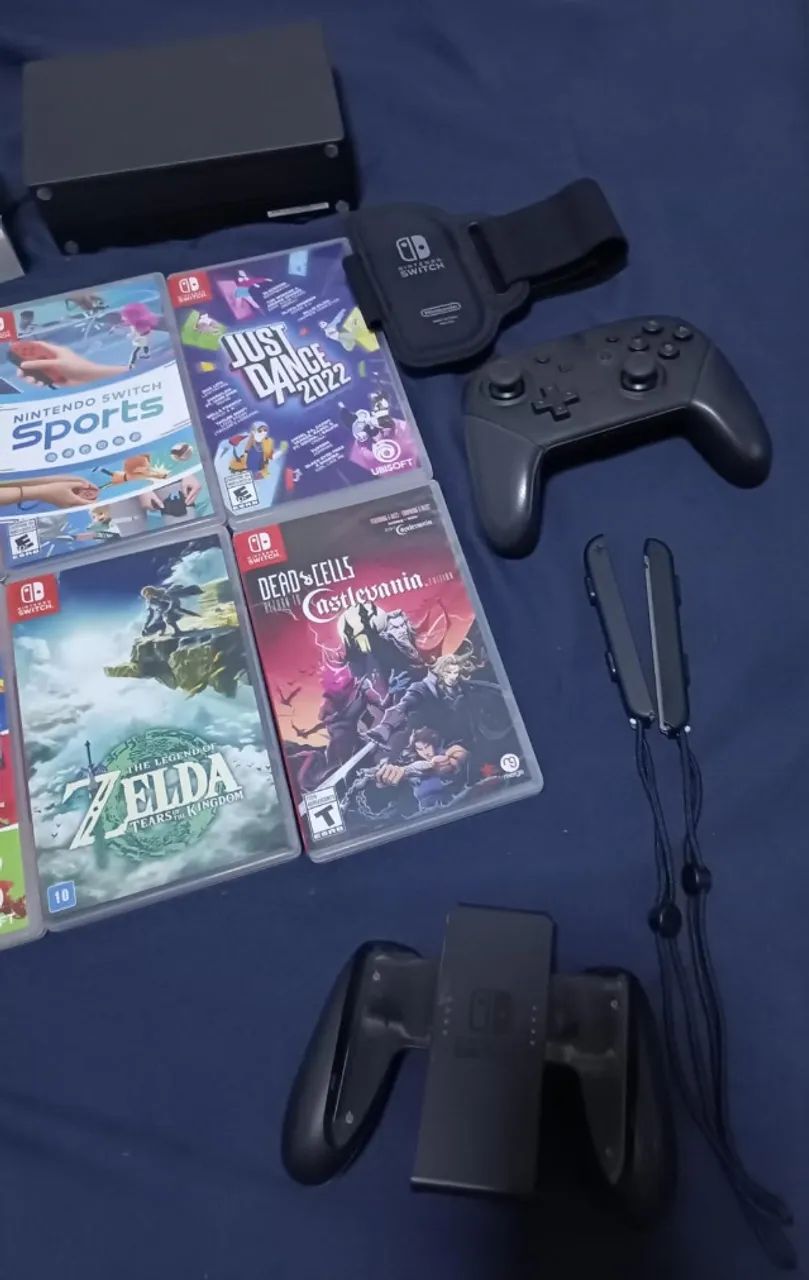 Vendo Nintendo Switch usado, porém muito bem conservado, funcionando perfeitamente! - Foto 3