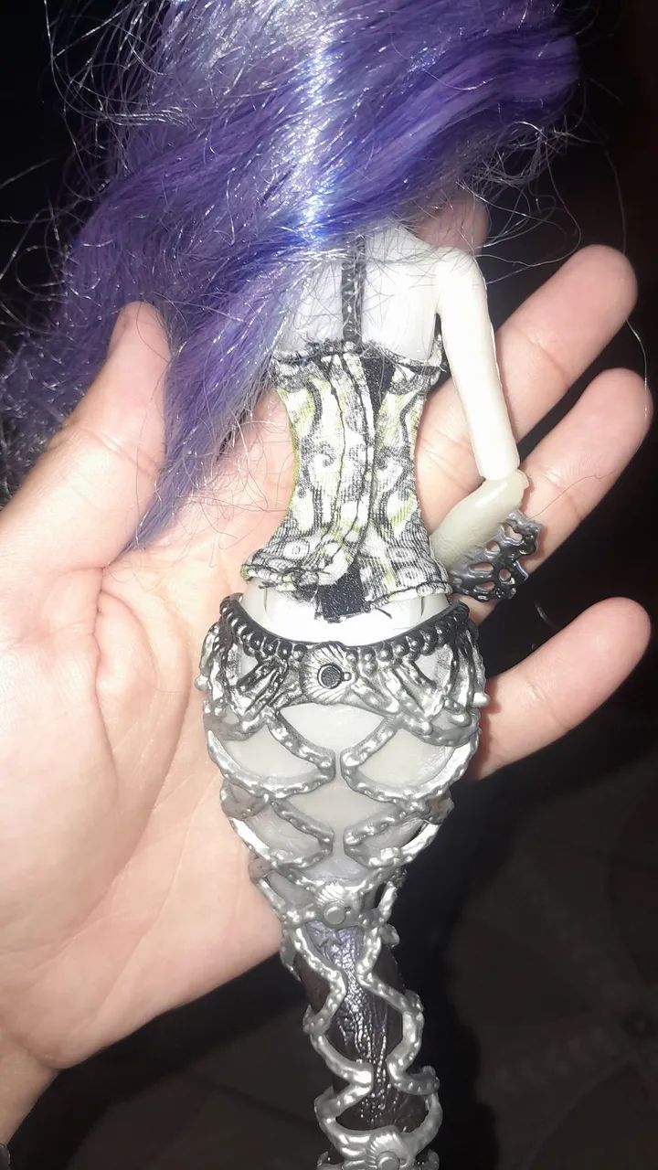 Boneca Sirena Von Boo sucata raridade - Foto 4