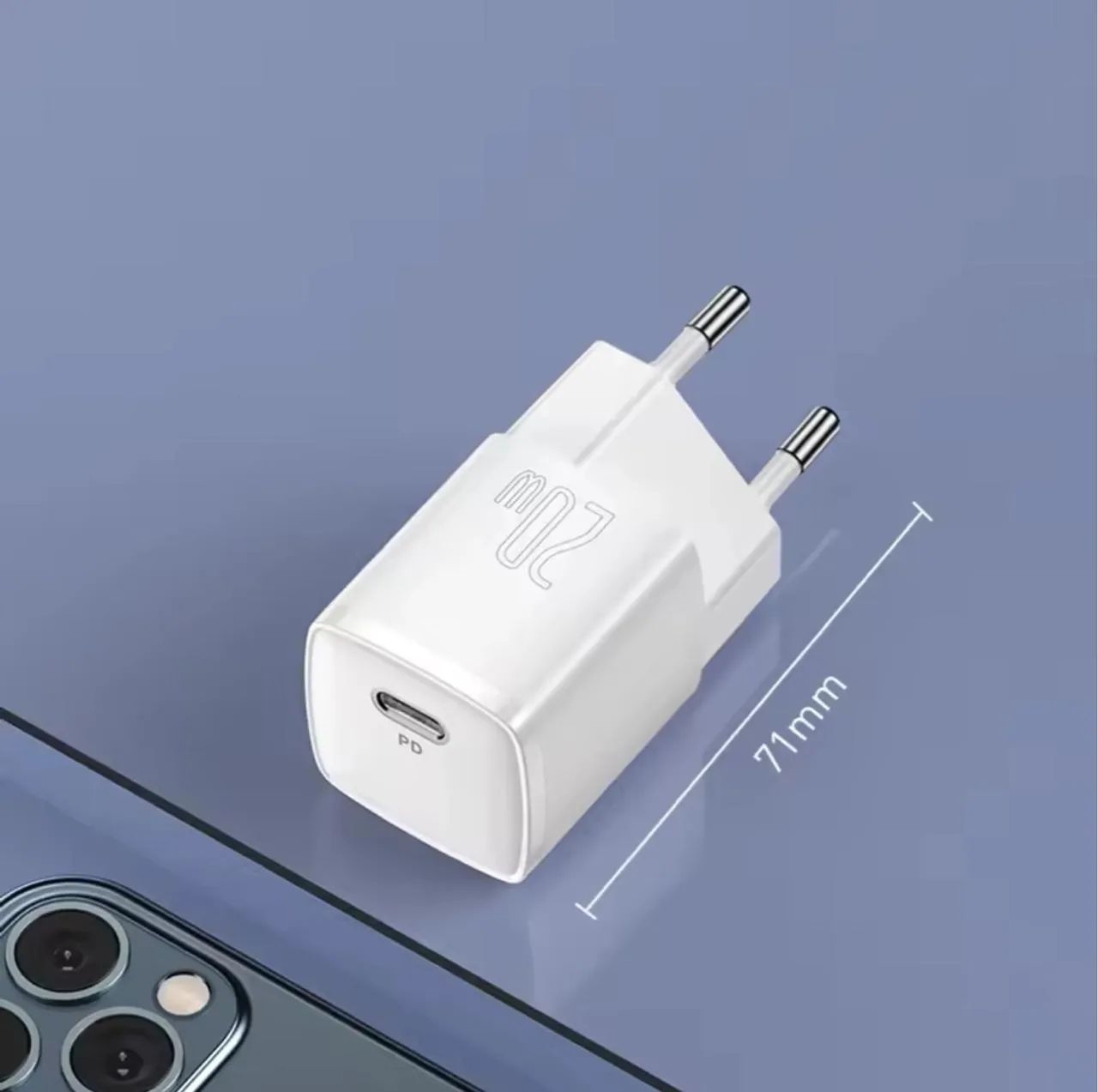 Carregador Baseus 20W PD Charger - Foto 2