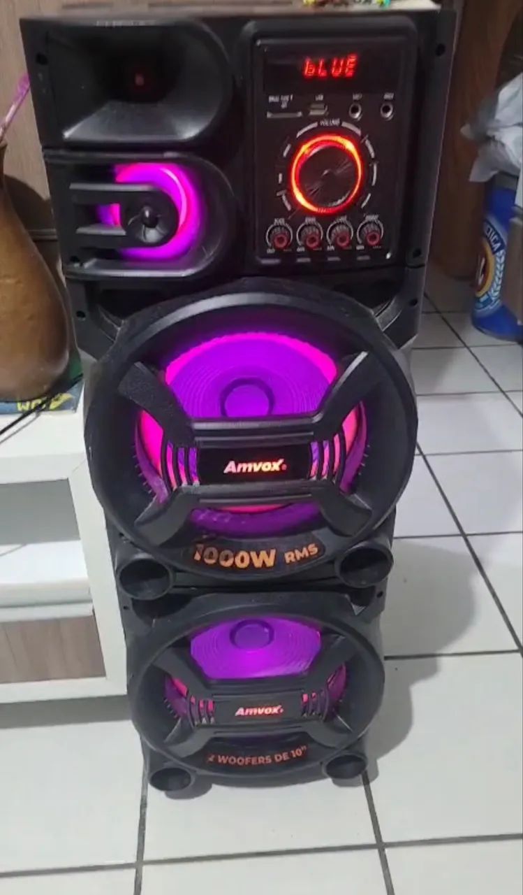 Caixa de som ACA 1005 TITAN 1000W