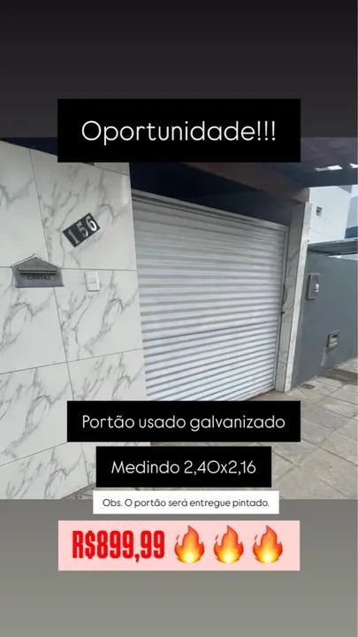 Portão usado  - Foto 2