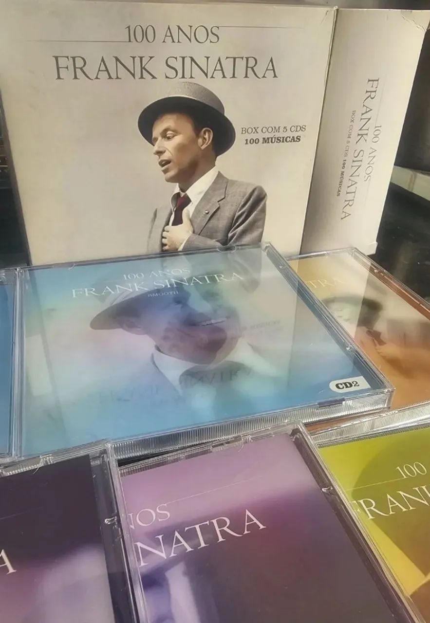 Box Frank Sinatra - 100 Anos - 5 CDs - 100 Músicas - Foto 4
