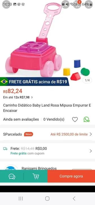 Brinquedo multiestimulos elka - Foto 3