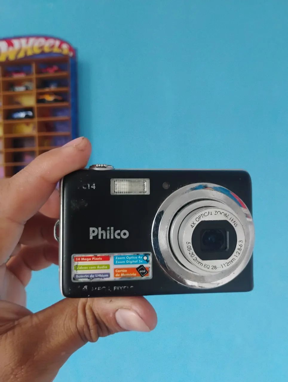 Câmera Digital Philco 14MP Zoom Óptico 4x