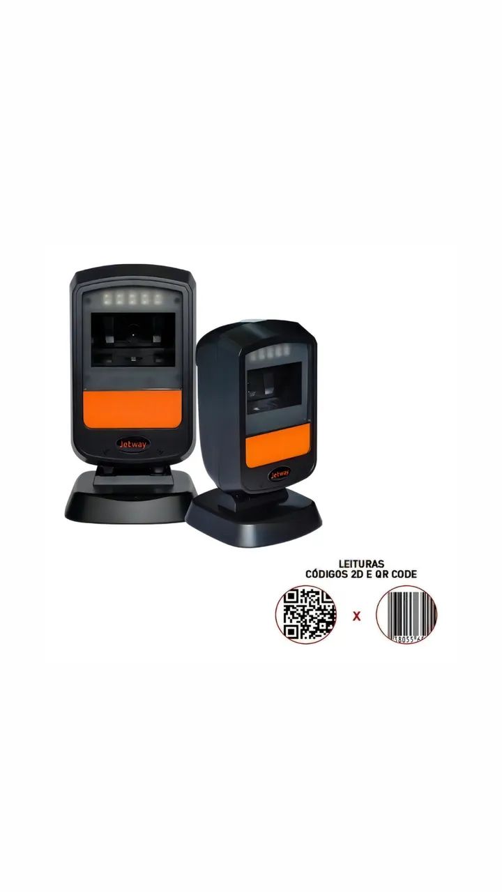 Leitor De Código De Barras Jetway Jl-500 1d 2d UsbTipo De Conector Do Cabo Usb