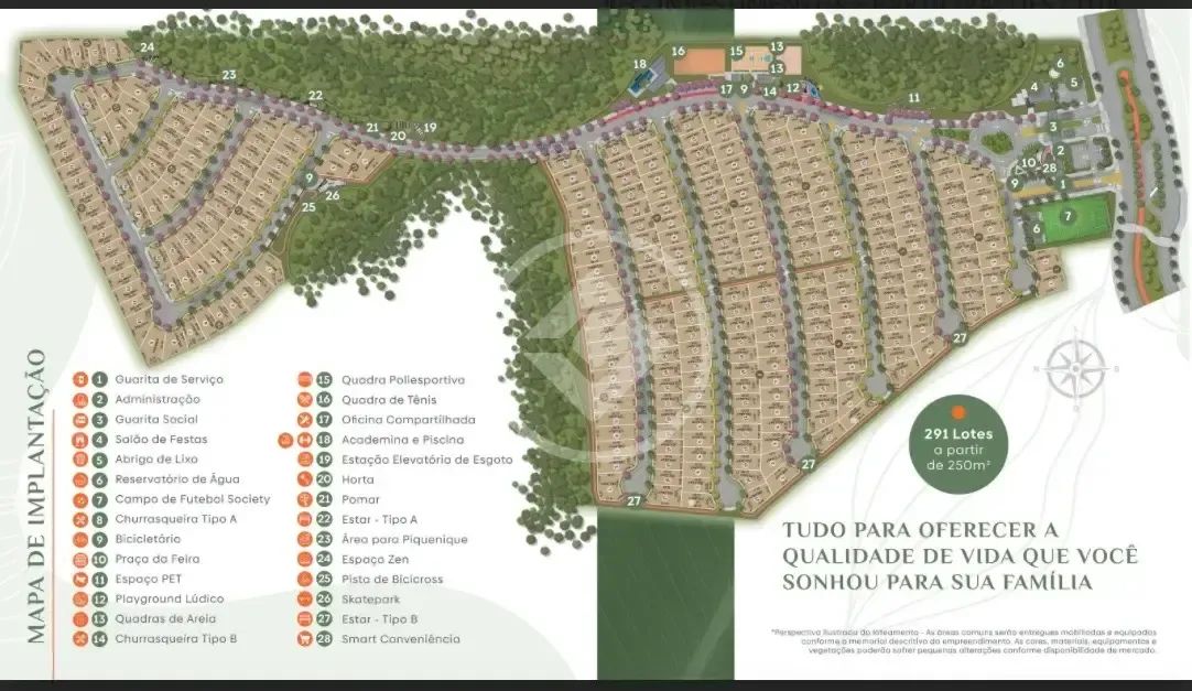 Terreno condomínio Reserva dos ipês, 256M2 codigo: 358754 - Foto 3