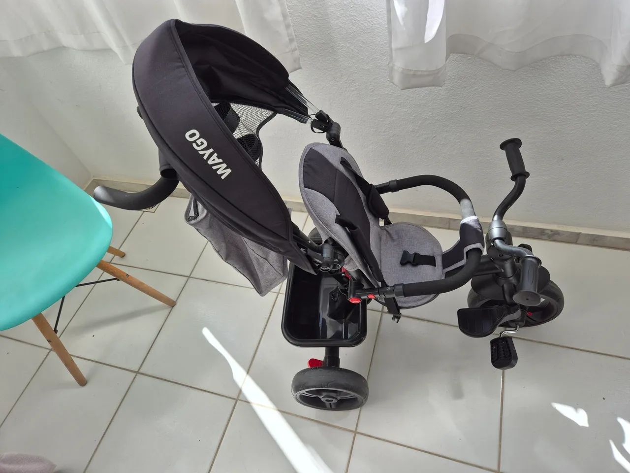 Triciclo infantil 3 em 1 Waygo - Foto 4