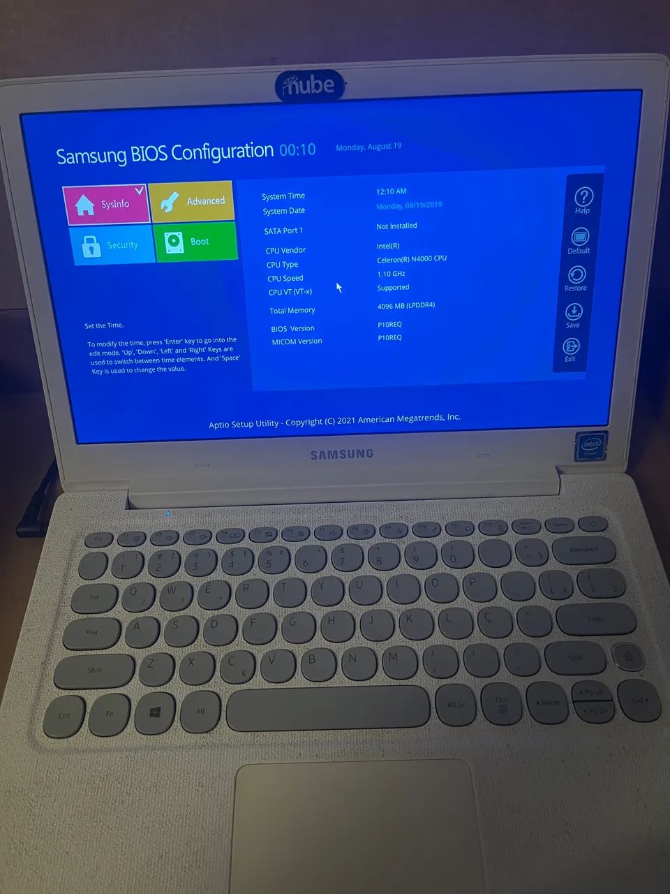 Notebook Samsung Intel 4GB RAM - Foto 3