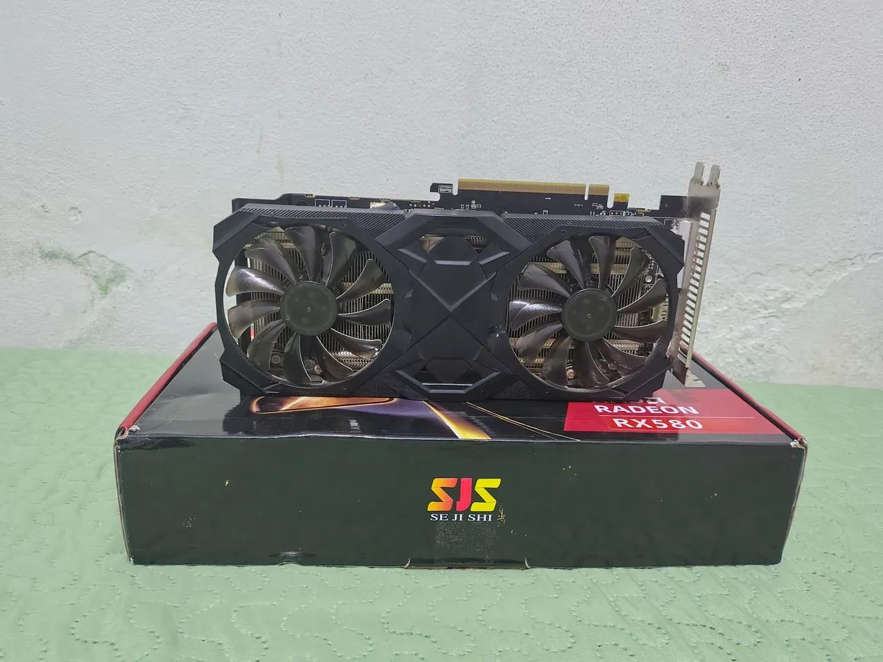 Placa de vídeo RX580 8gb