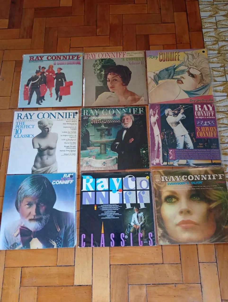 Combo/lote de lps Ray Conniff (nacionais e importados,duplos e simples)