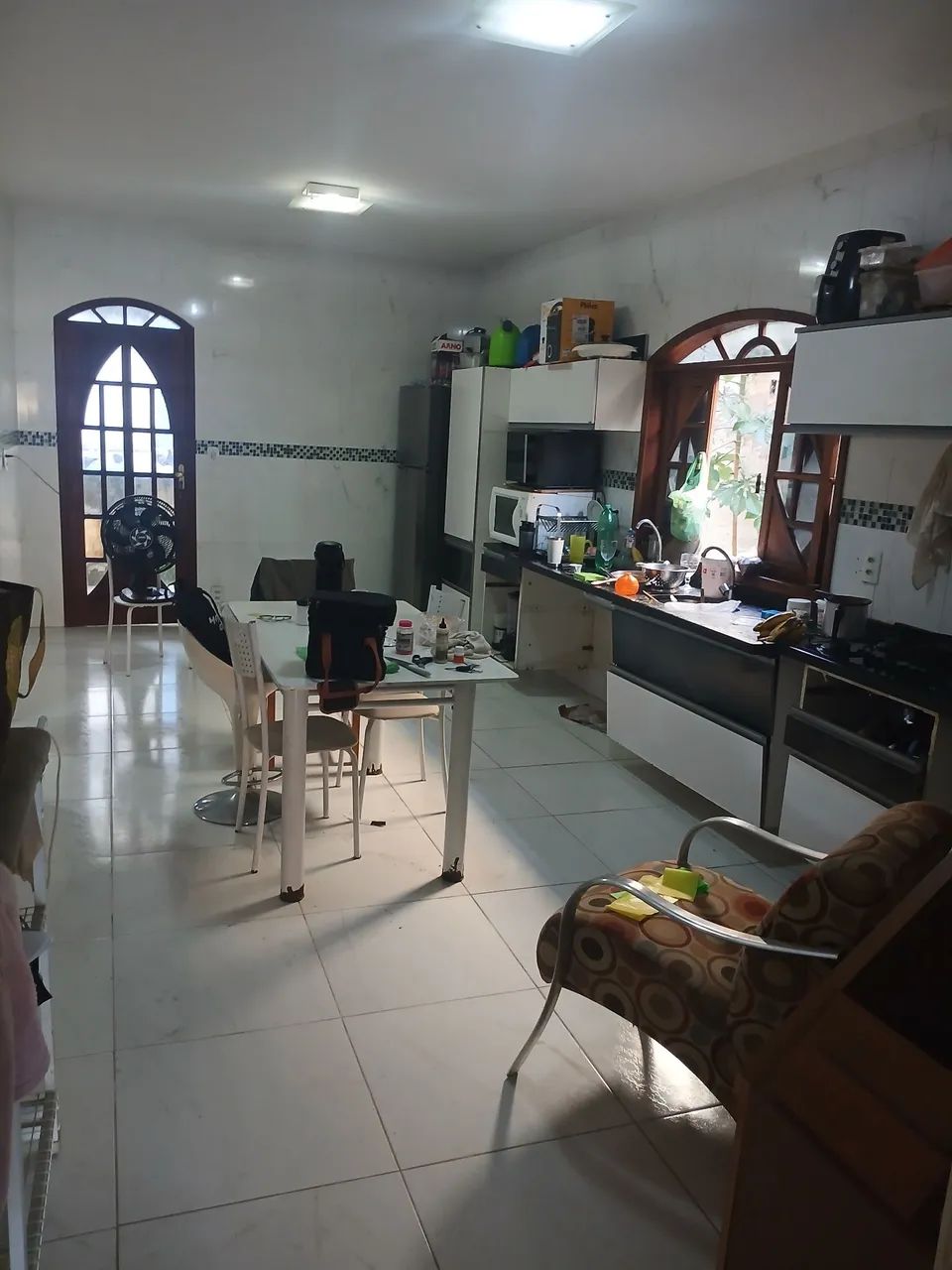 Vendo pia de pedra verde Ubatuba com 2,40 mts e duas cubas
