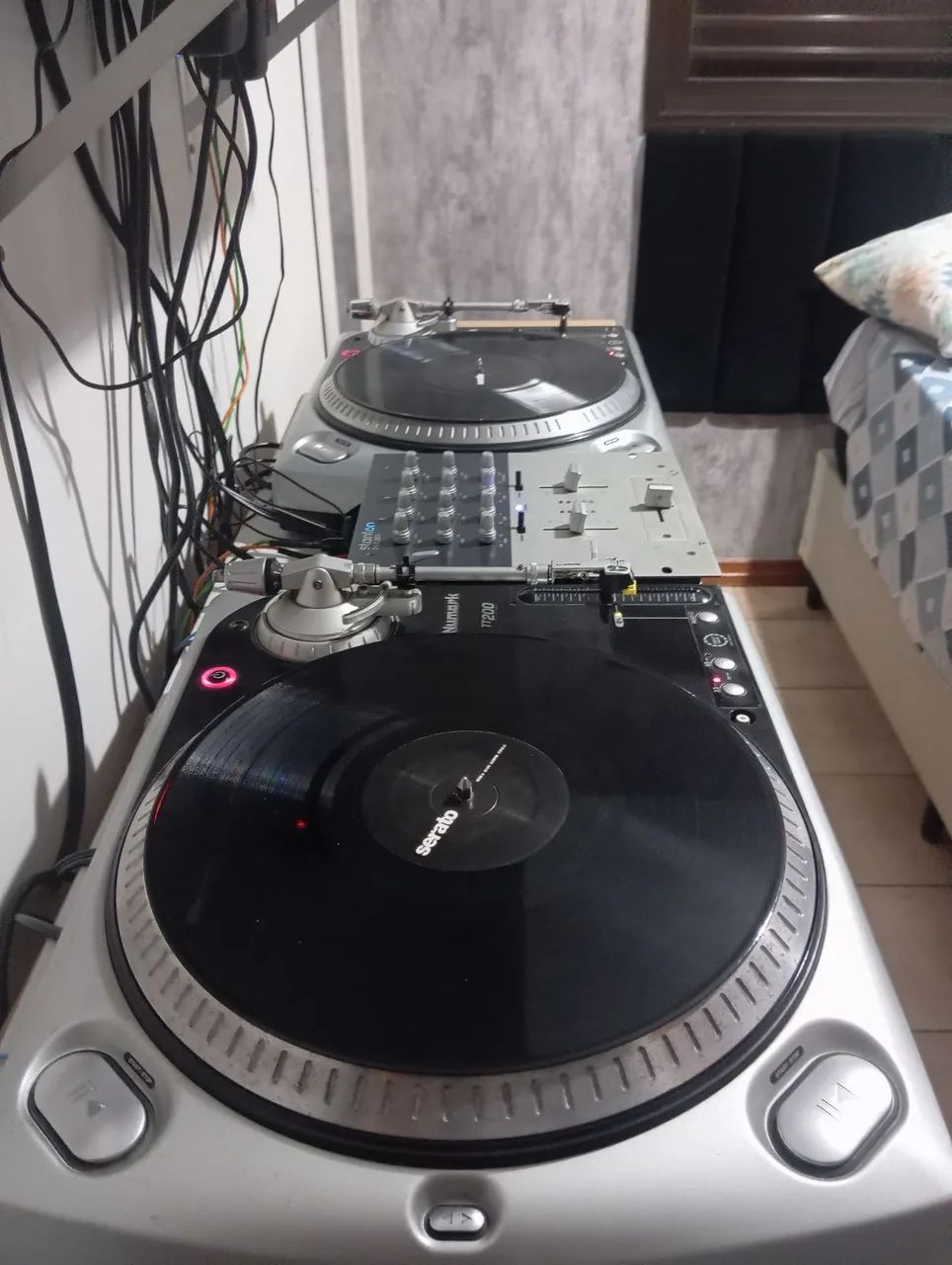 2x Numark TT200 Direct Drive + Mixer Stanton SMX-201 + Interface Rane Serato + 2 Time Code - Foto 5