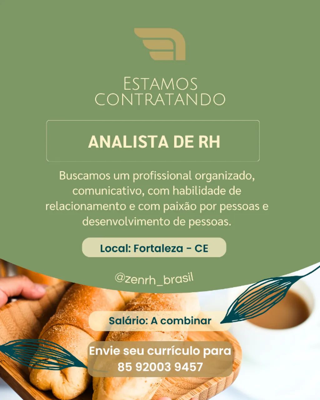 Vaga de emprego: Analista de RH
