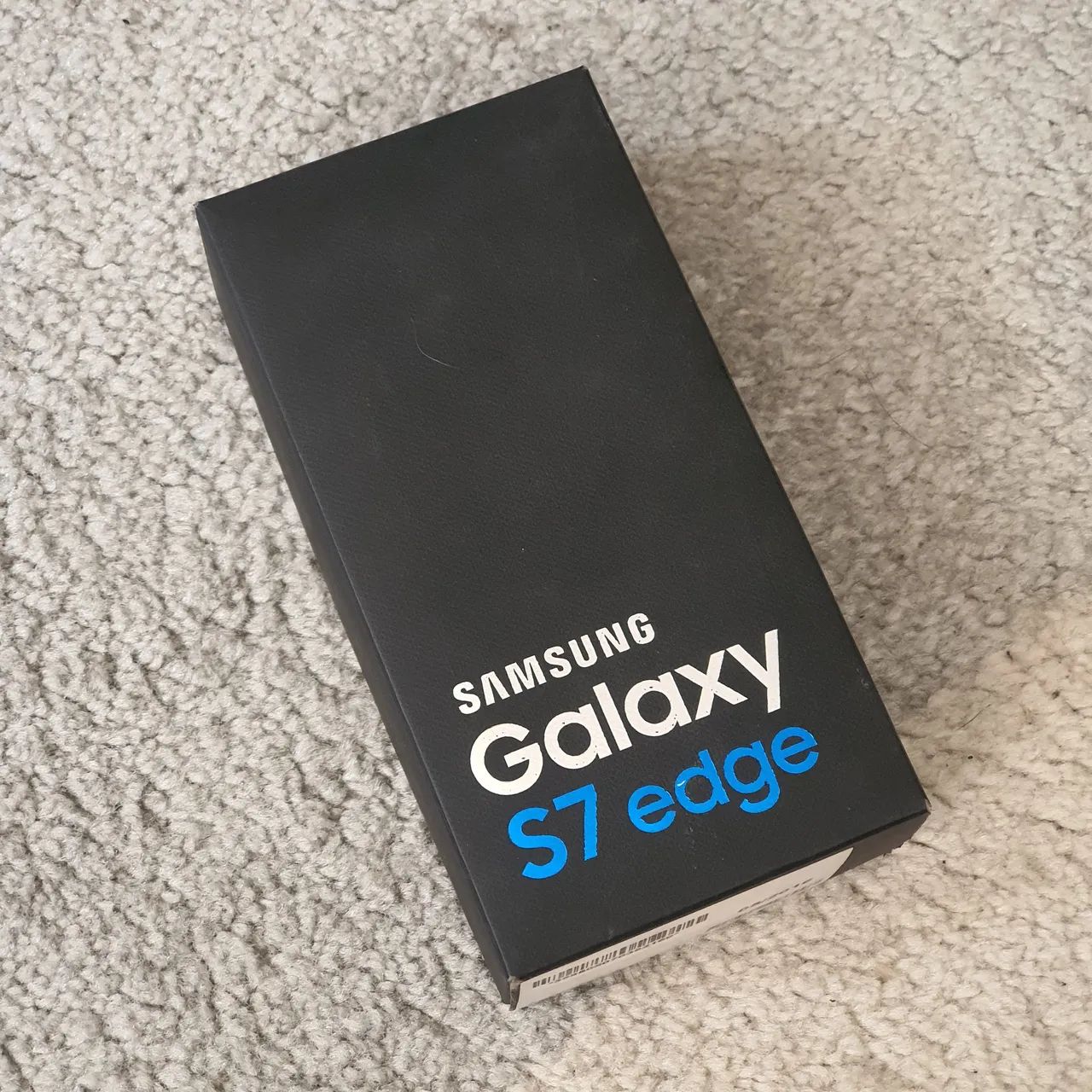 CAIXA VAZIA  Galaxy s7 edge (prata)