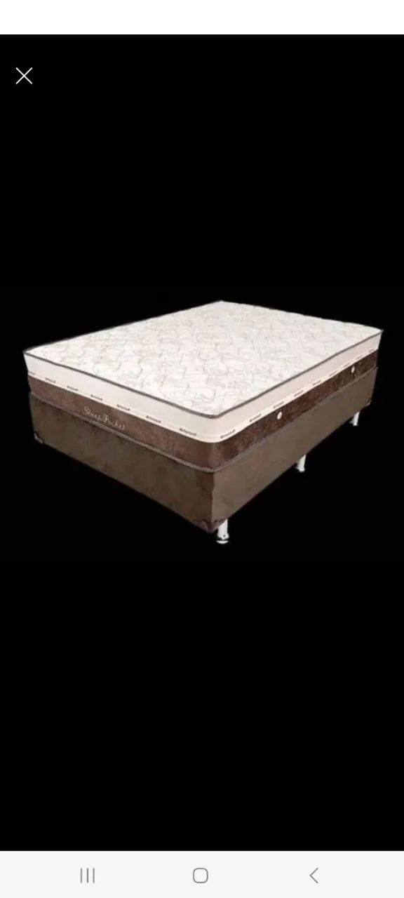 Cama casal molas ensacadas 