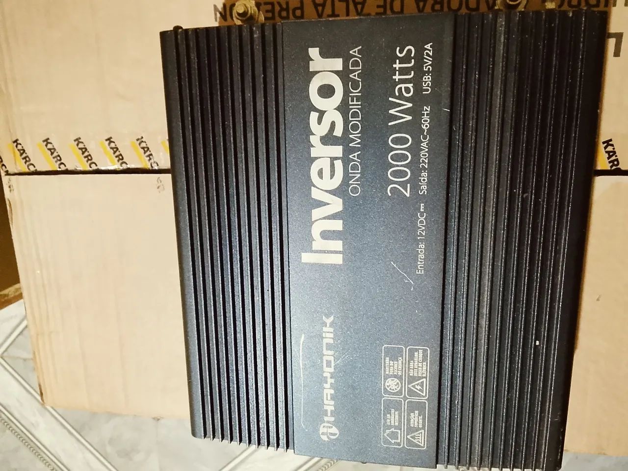Inversor onda modificada 2000 Watts - Foto 2