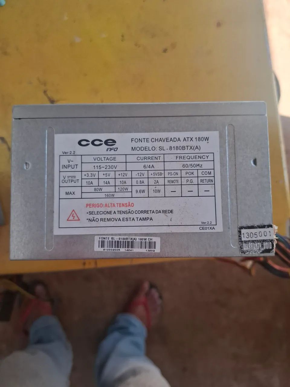 FONTE 160W CCE USADA - Foto 3